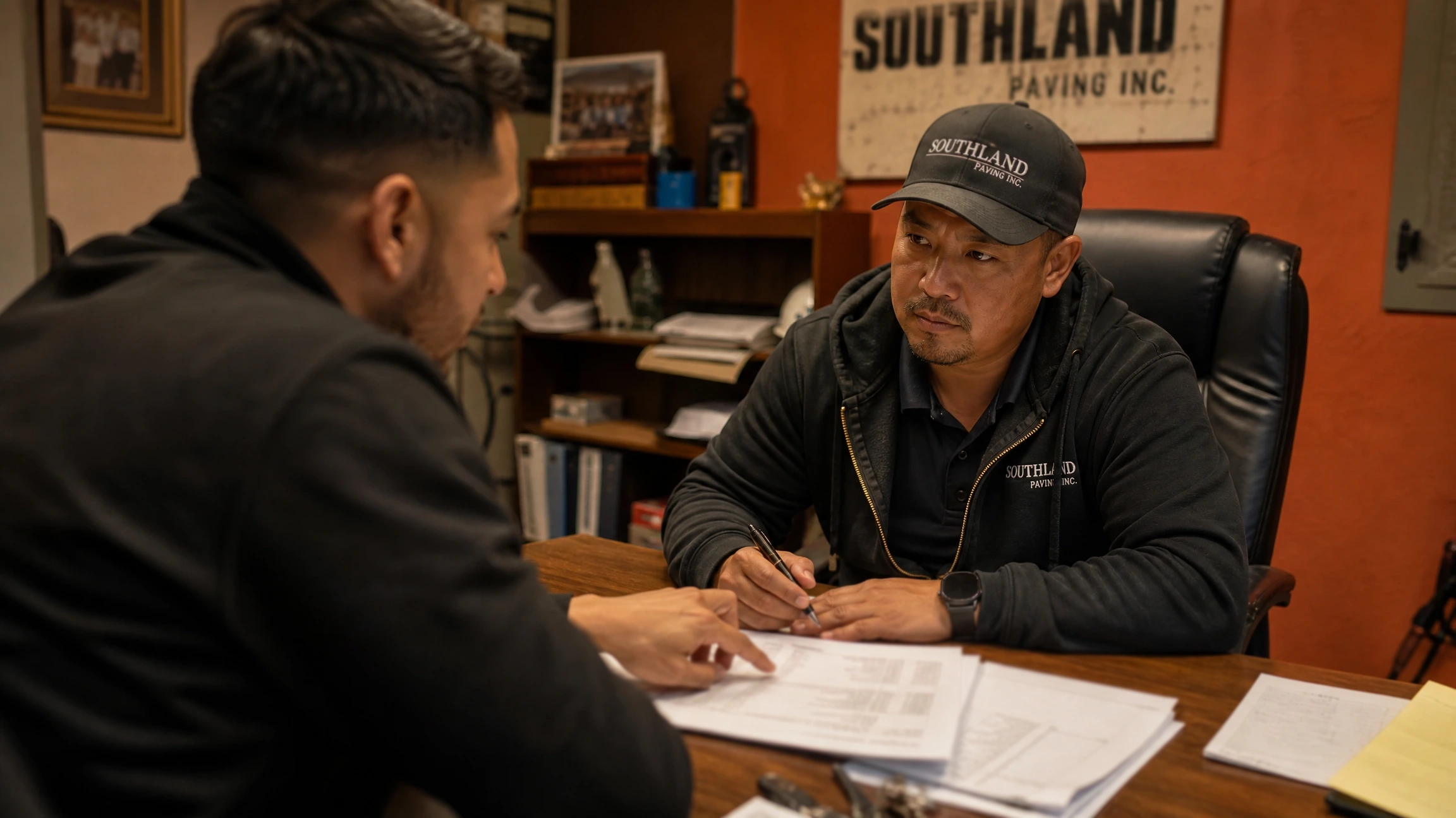 Small business owner reviewing website design pricing on a laptop